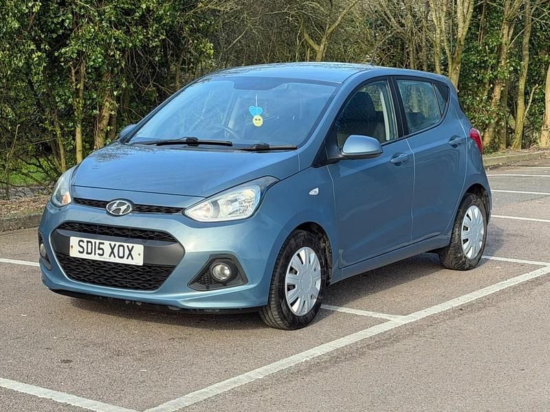 Used Hyundai i10 SE 2015 Blue Hatchback