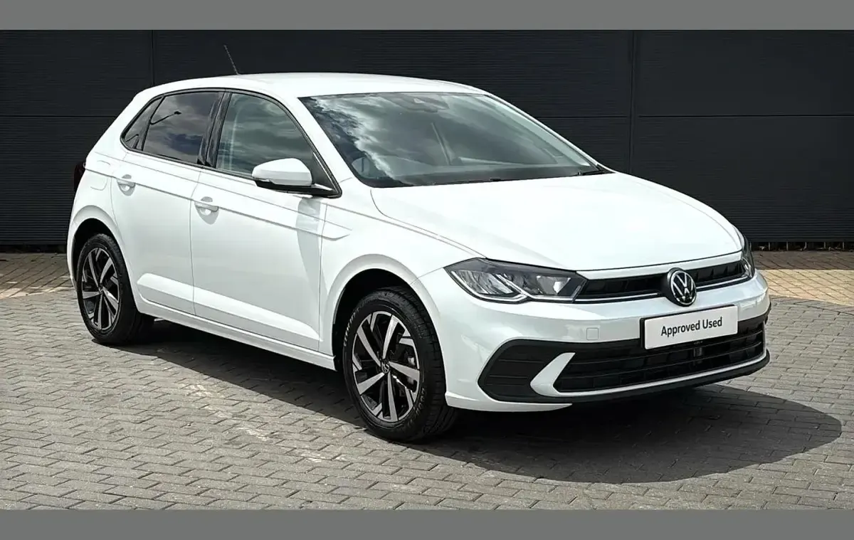 New VW Polo Match 95 HP (69 kW) 2025 White Hatchback