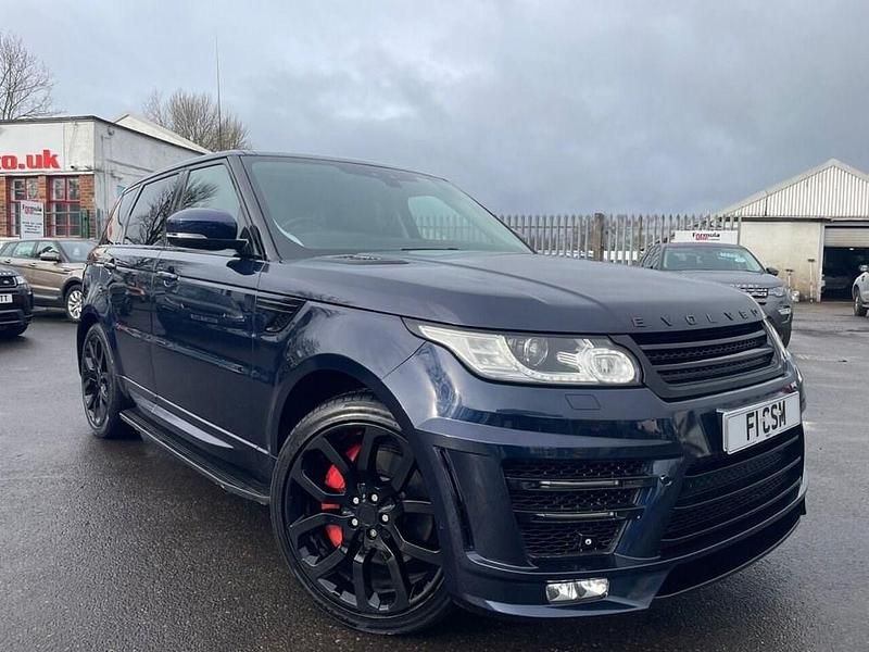Used Land Rover Range Rover Sport HSE 306 HP (225 kW) 2017 Blue SUV