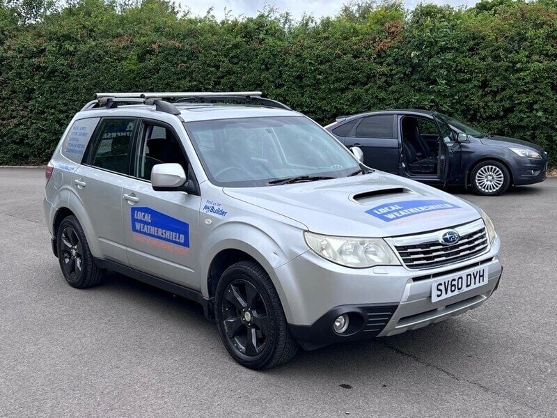 Silver Used 2010 Subaru Forester SUV | £2,695 (A bit pricey) - Image 1/4