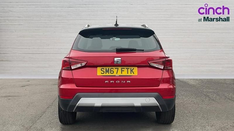 Used Seat Arona XCELLENCE 115 HP (84 kW) 2017 Red SUV