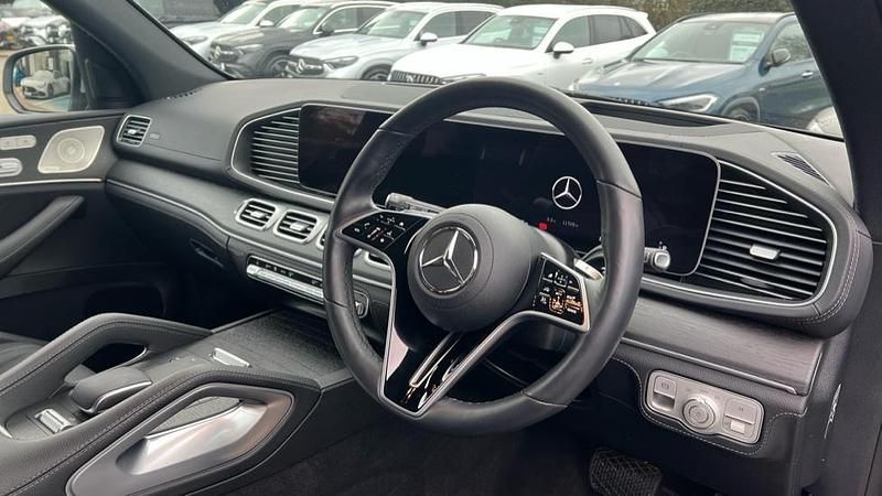Used Mercedes GLE450 AMG AMG line 367 HP (269 kW) 2025 Metallic paint hightech silver SUV