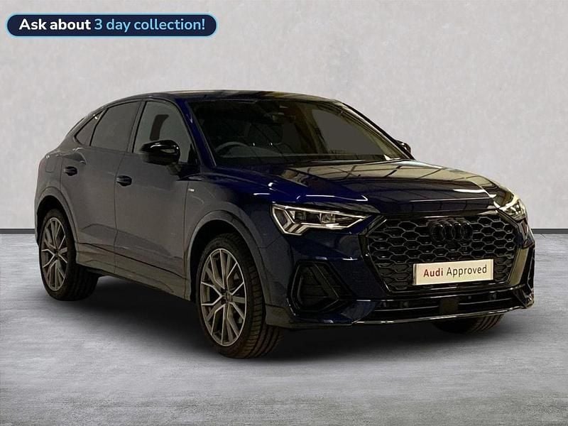 Blue Used 2025 Audi Q3 Black Edition SUV | £35,575 (Fair price) - Image 1/4