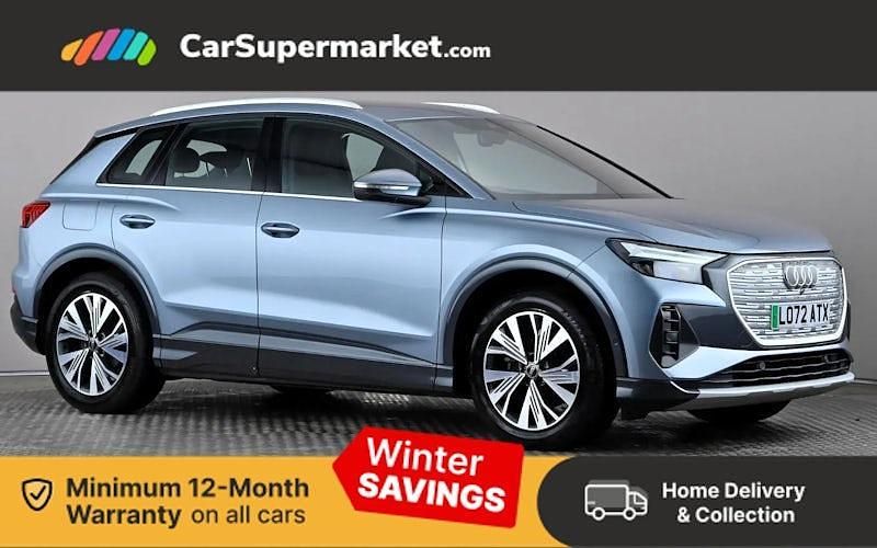 Blue Used 2022 Audi Q4 e-tron Sport SUV | £20,197 (Fair price) - Image 1/3
