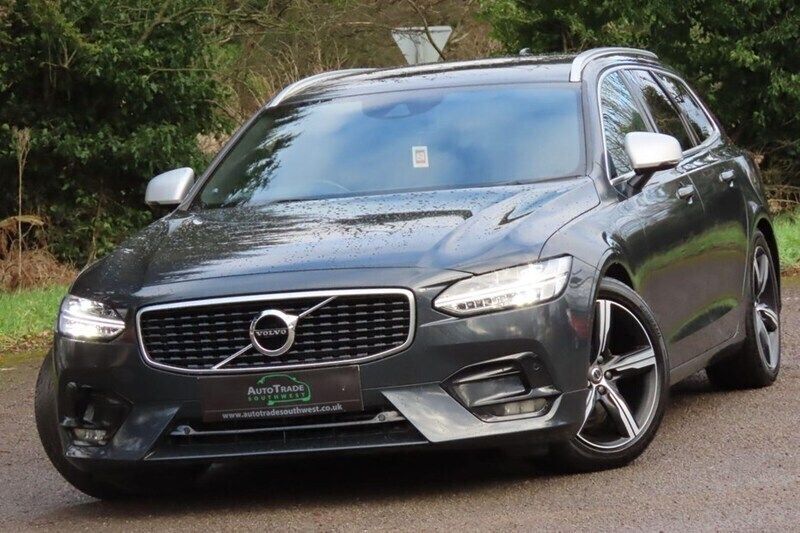 Grey Used 2018 Volvo V90 R-Design Estate | £13,494 (Fair price) - Image 1/1