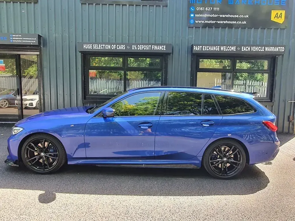 Used BMW 320 M Sport 190 HP (139 kW) 2020 Blue Estate