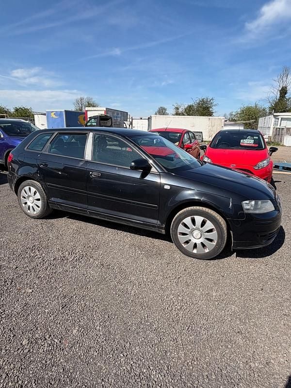 Used Audi A3 2008 Black Hatchback