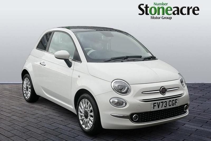 White Used 2023 Fiat 500 Hatchback | £11,895 - Image 1/1
