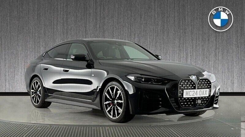Black Used 2024 BMW 420 Gran Coupé M Sport Coupe | £34,499 (Fair price) - Image 1/4