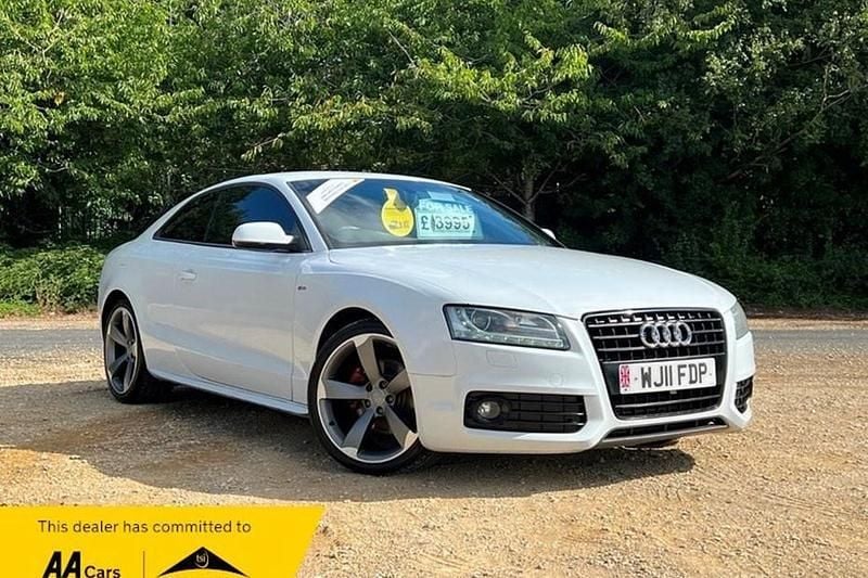 White Used 2011 Audi A5 Black Edition Coupe | £3,995 (Good price) - Image 1/1