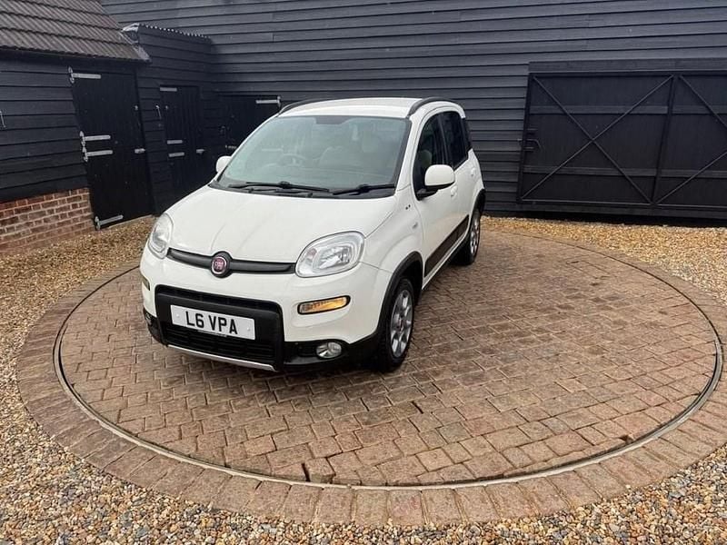 Used Fiat Panda 4x4 S 85 HP (62 kW) 2013 White Hatchback