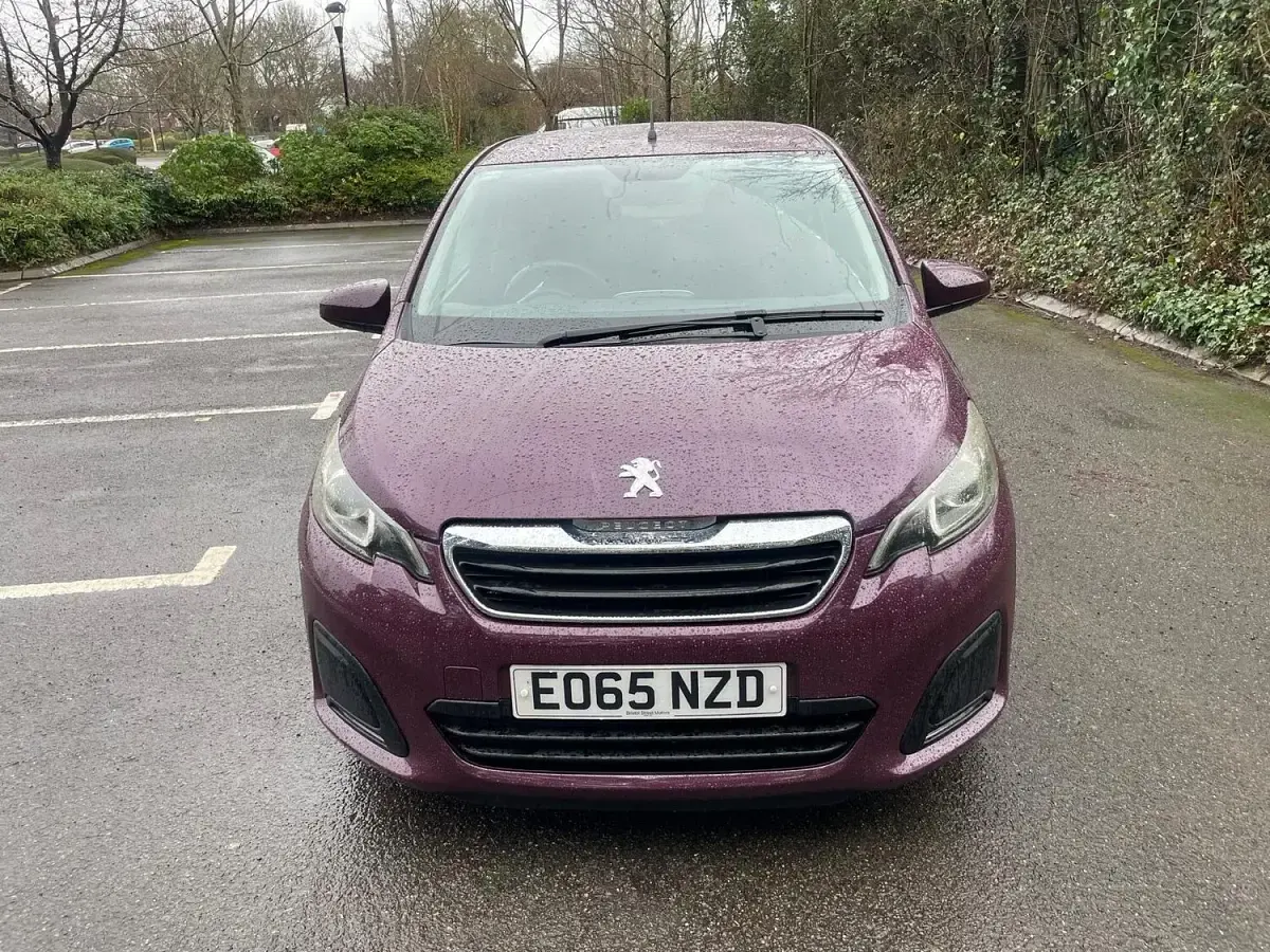 Used Peugeot 108 Active 2015 Mauve/purple Hatchback