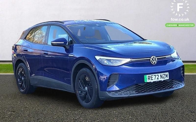 Blue Used 2021 VW ID.4 Comfortline SUV | £18,599 (Fair price) - Image 1/4