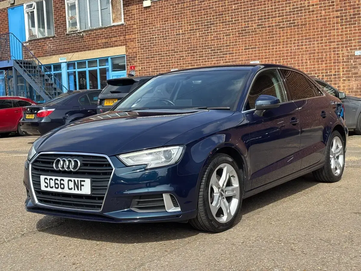 Used Audi A3 Sport 150 HP (110 kW) 2016 Blue Sedan