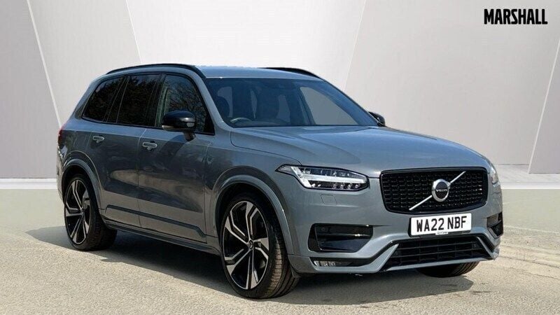 Grey Used 2022 Volvo XC90 R-Design Pro SUV | £39,237 (Fair price) - Image 1/4