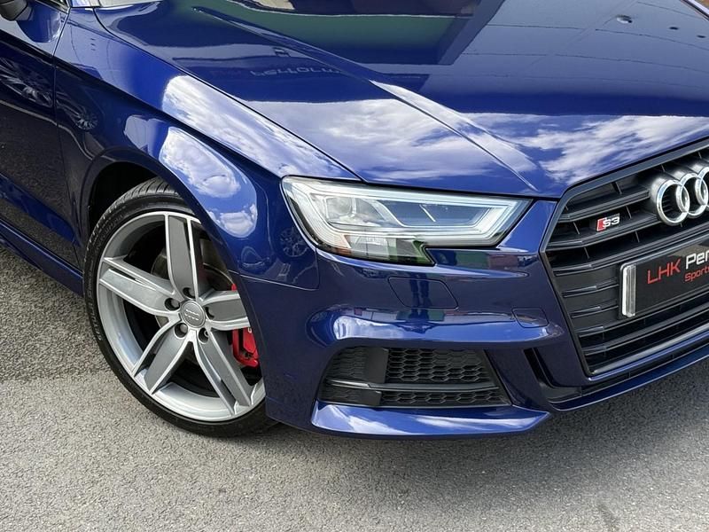 Used Audi S3 Black Edition 2017 Blue Sedan