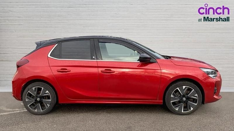 Used Vauxhall Corsa-e Ultimate 100 kW (136 HP) 2023 Red Hatchback