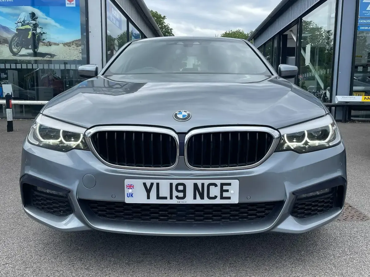 Used BMW 530e M Sport 252 HP (185 kW) 2019 Blue Sedan