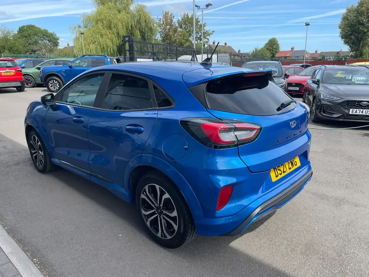Used Ford Puma ST-Line 125 HP (91 kW) 2021 Blue SUV