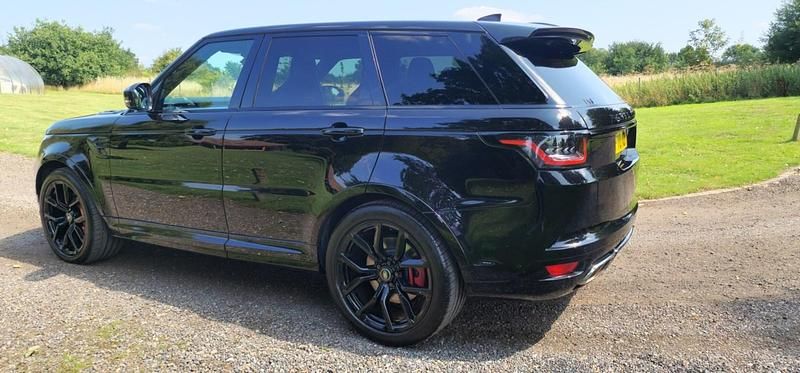 Used Land Rover Range Rover Sport SVR 575 HP (422 kW) 2020 Black SUV