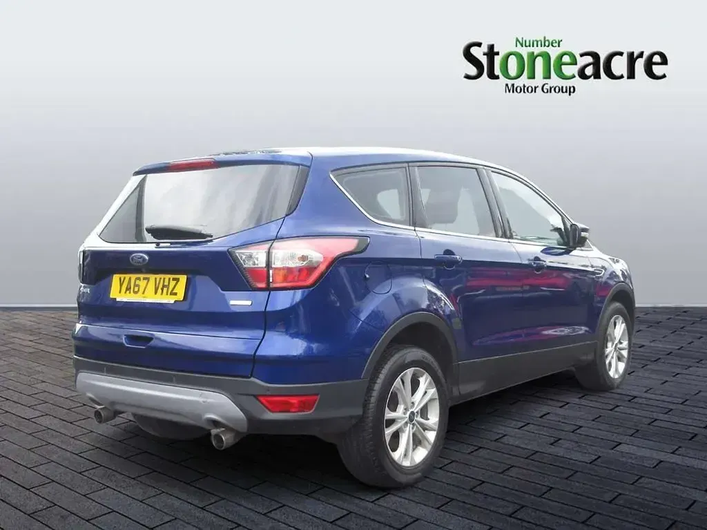 Second-hand Ford Kuga Titanium 147 CP (108 kW) 2018 Albastru SUV