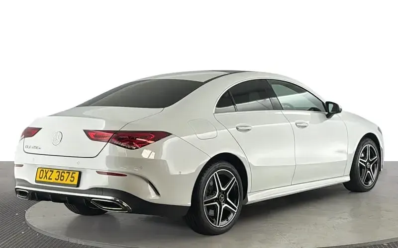 Used Mercedes CLA250e AMG Line Premium Plus 218 HP (160 kW) 2021 White Sedan