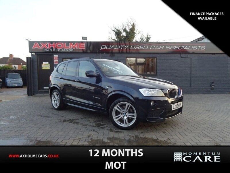 Black Used 2012 BMW X3 M Sport SUV | £7,995 (Good price) - Image 1/4