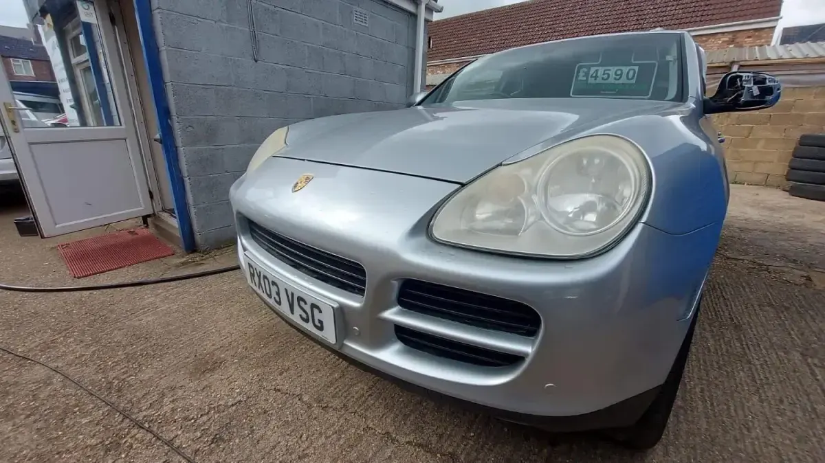 Used Porsche Cayenne 2003 Silver SUV