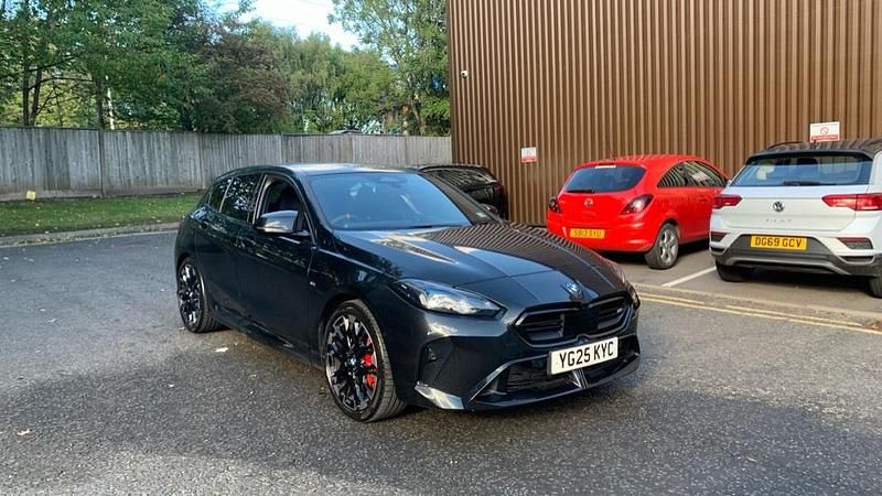 Black Used 2025 BMW M135 Comfort Edition Hatchback | £38,785 (Expensive) - Image 1/4