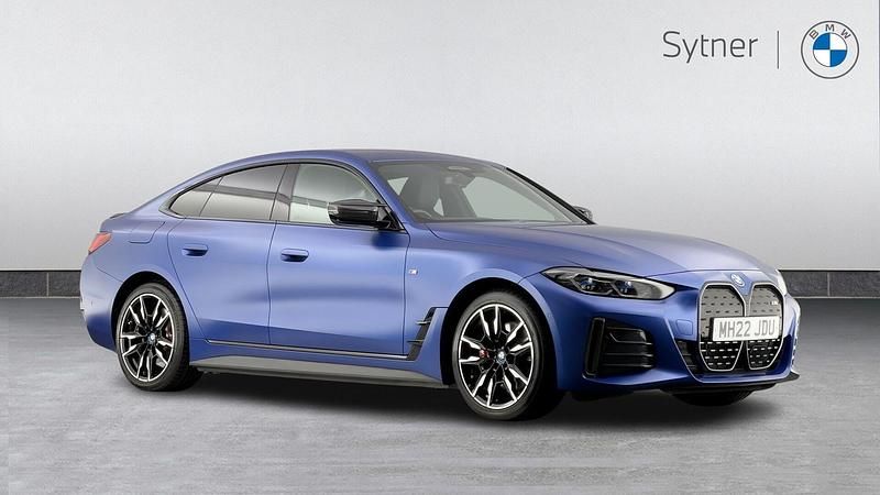 Blue Used 2022 BMW i4 Comfort Edition Sedan | £34,000 (Fair price) - Image 1/4