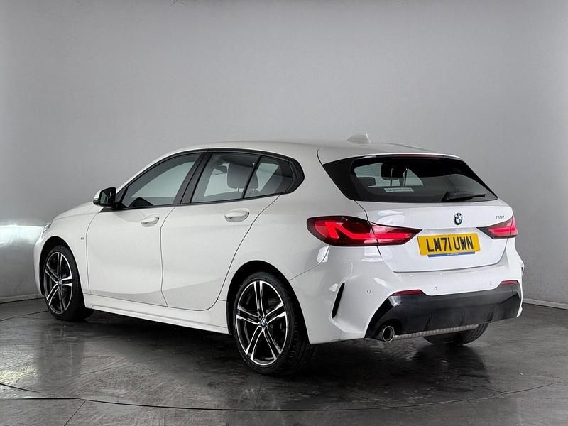 Used BMW 118 M Sport 136 HP (100 kW) 2021 White Hatchback