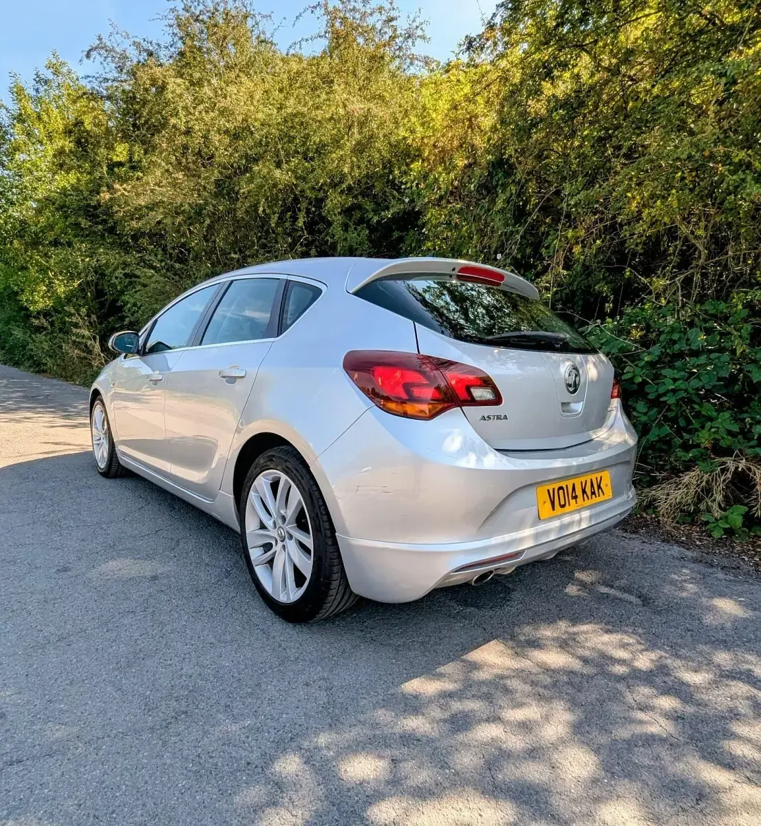 Used Vauxhall Astra 162 HP (119 kW) 2014 Silver Hatchback