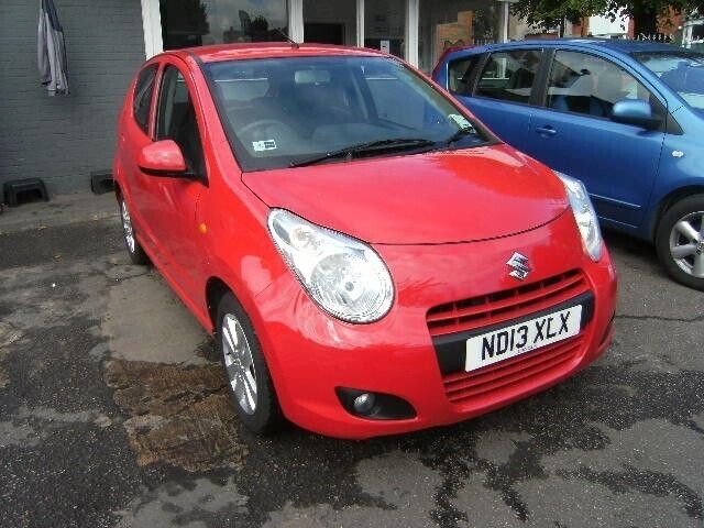 Red Used 2013 Suzuki Alto SZ4 Hatchback | £3,250 (Fair price) - Image 1/4