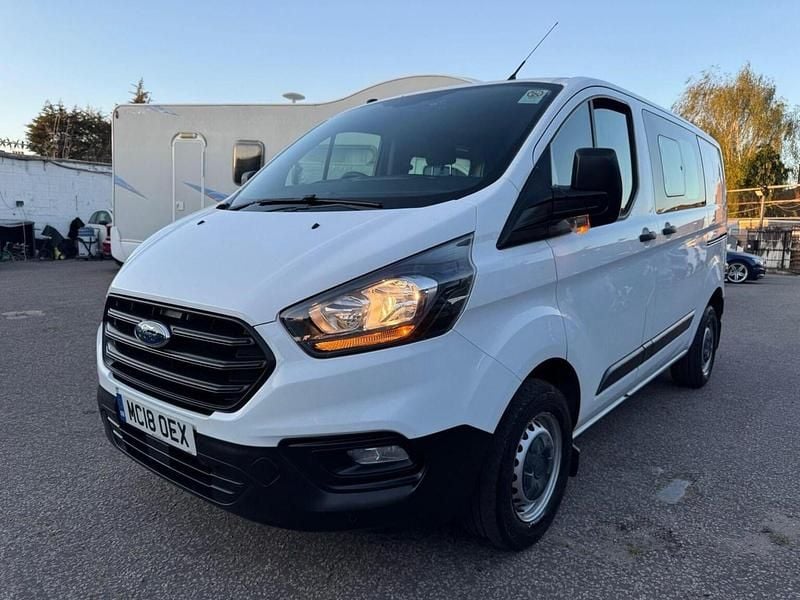 Begagnad Ford Transit Custom 105 HK (77 kW) 2018 Vit Van