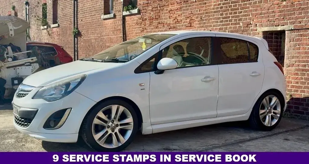Begagnad Vauxhall Corsa 100 HK (73 kW) 2013 Vit Halvkombi