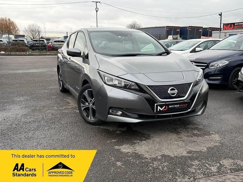 Used Nissan Leaf 80 kW (109 HP) 2018 Grey Hatchback