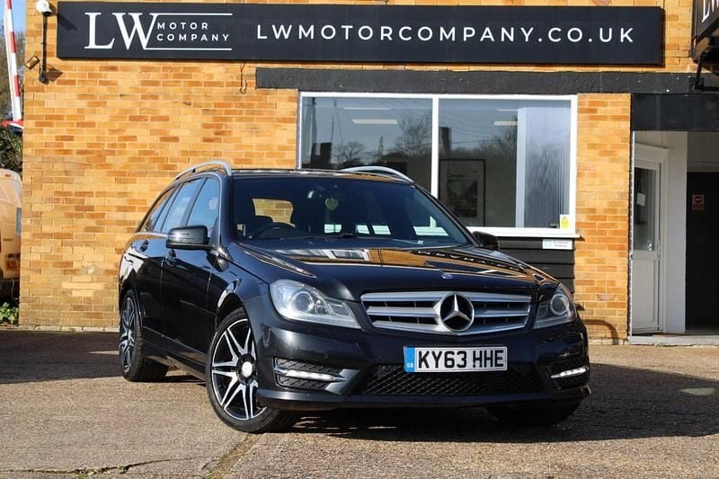 Used Mercedes C250 AMG 2013 Black Estate