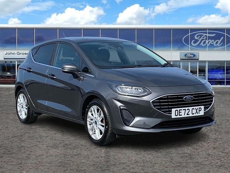 Grey Used 2022 Ford Fiesta Titanium Hatchback | £12,795 (Fair price) - Image 1/3