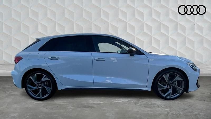 Used Audi A3 Sportback Black Edition 2025 Glacier white Hatchback
