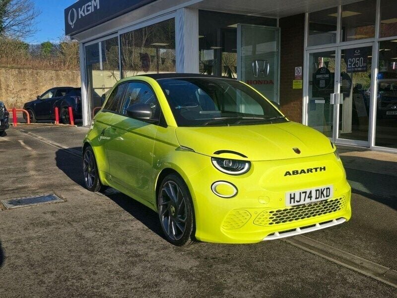 Green Used 2024 Abarth 500C Turismo Cabriolet | £27,995 (Fair price) - Image 1/4