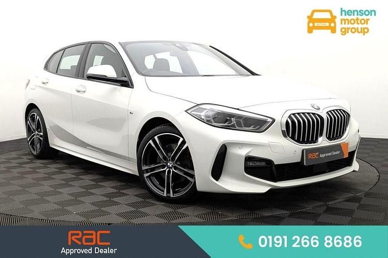 Used BMW 118 M Sport 136 HP (100 kW) 2021 White Hatchback