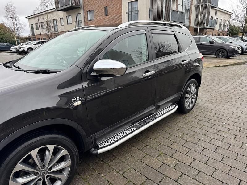 Used Nissan Qashqai +2 N-TEC 2010 Black SUV