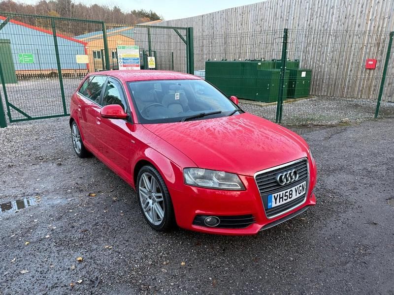 Red Used 2008 Audi A3 S-Line Hatchback | £1,995 (Fair price) - Image 1/4