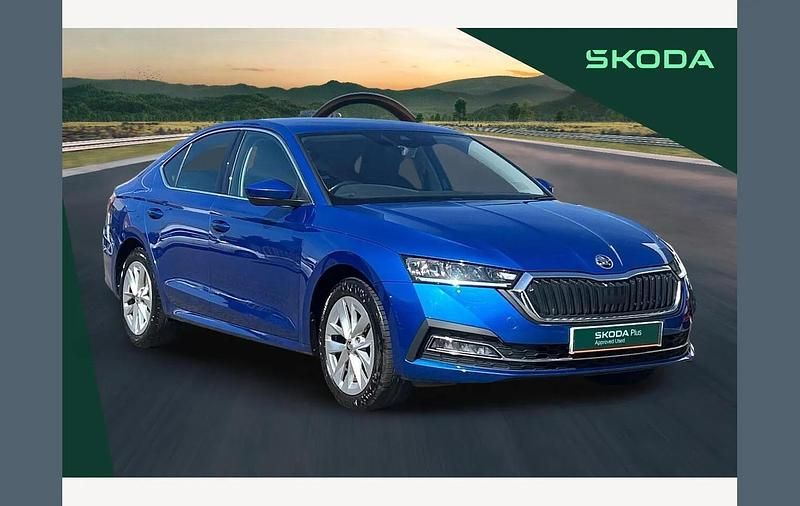 Used Skoda Octavia SE L 150 HP (110 kW) 2023 Blue Hatchback
