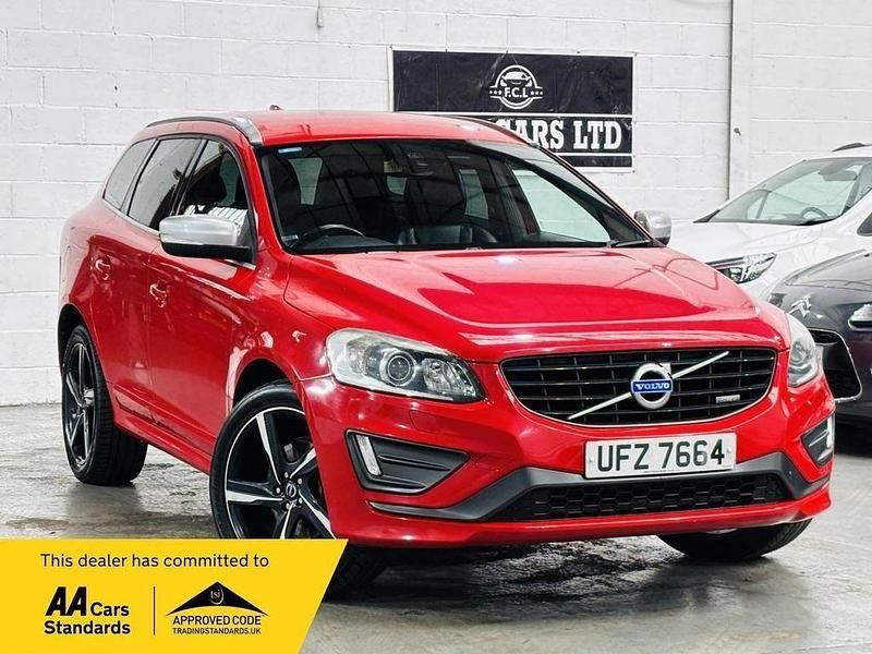 Red Used 2014 Volvo XC60 R-Design SUV | £7,000 (Fair price) - Image 1/4
