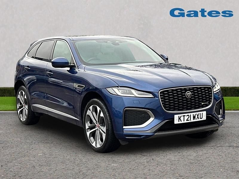 Used Jaguar F-Pace R-Dynamic 2021 Blue SUV
