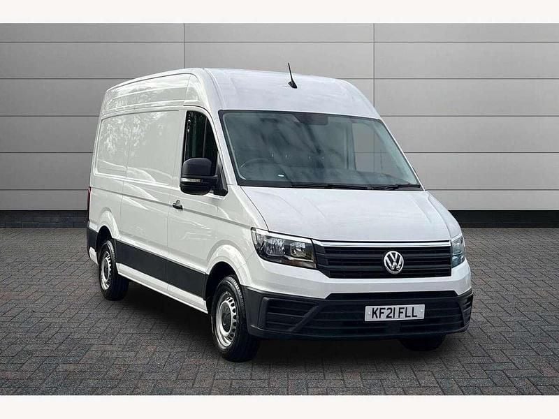 White Used 2021 VW Crafter Startline Van | £19,995 (Fair price) - Image 1/4
