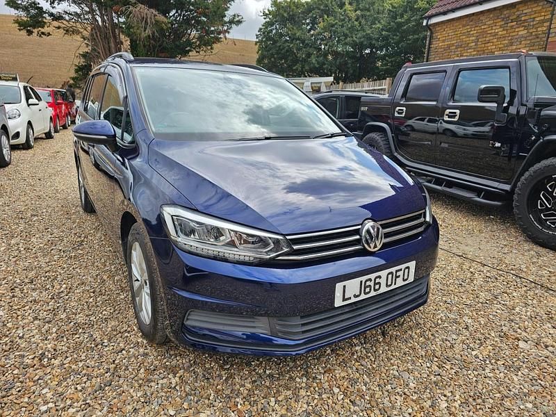 Used VW Touran SEL 2025 Blue MPV