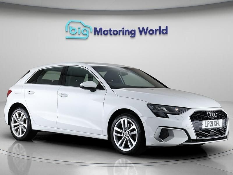 White Used 2021 Audi A3 e-tron Sport Hatchback | £13,800 (Super price) - Image 1/4