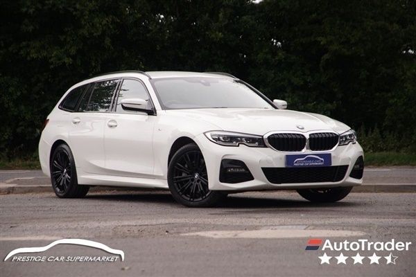 White Used 2020 BMW 330 M Sport Estate | £23,519 (A bit pricey) - Image 1/1